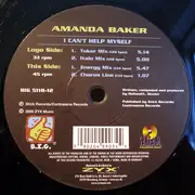 12inch Vinyl Single - Amanda Baker - I Can't Help Myself