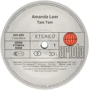 LP - Amanda Lear - Tam Tam