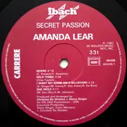 LP - Amanda Lear - Secret Passion - Reissue