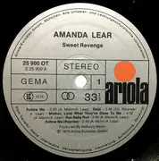 LP - Amanda Lear - Sweet Revenge - Gatefold cover
