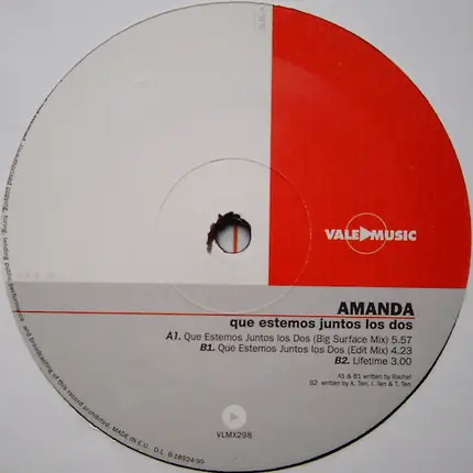 Amanda - Que Estemos Juntos Los Dos (Dance Version)