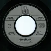 7'' - Amanda Lear - Love Your Body
