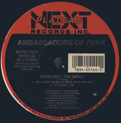 Ambassadors Of Funk - Nitro (Roll The Piano)