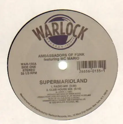 Ambassadors Of Funk Featuring MC Mario - Supermarioland