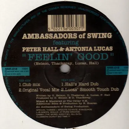 Ambassadors Of Swing Featuring Peter Hall & Antonia Lucas - Feelin' Good