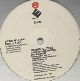 Ambitious Lovers - Umbabarauma