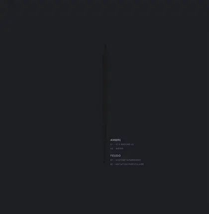 Ambre / Etienne Feudo - Lit 001