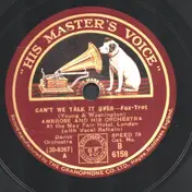 Ambrose and His Orchestra - Can't We Talk It Over? / Was That The Human Thing To Do