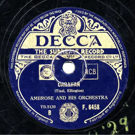 Ambrose & His Orchestra - Cotton Pickers Congregation / Caravan