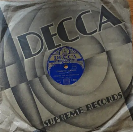 Ambrose & His Orchestra - "Frasquita" Serenade / Anywhere