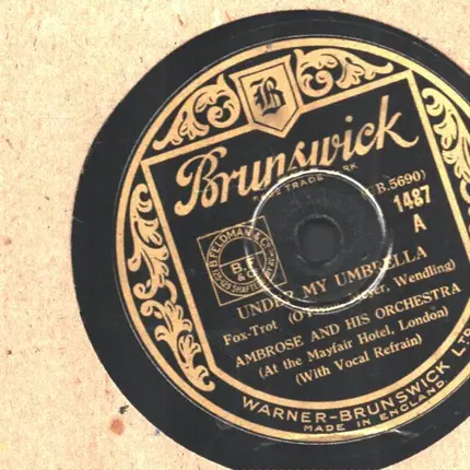 Ambrose - Under My Umbrella / And So I Married The Girl