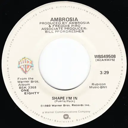 Ambrosia - You're The Only Woman (You & I)