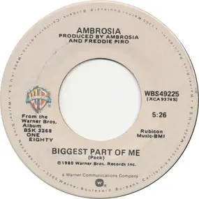 Ambrosia - Biggest Part of Me