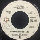 7inch Vinyl Single - Ambrosia - How Much I Feel