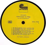 LP - Ambrosius Vo Elgg - Ambrosius Vo Elgg Mit Sine Rosschnechte