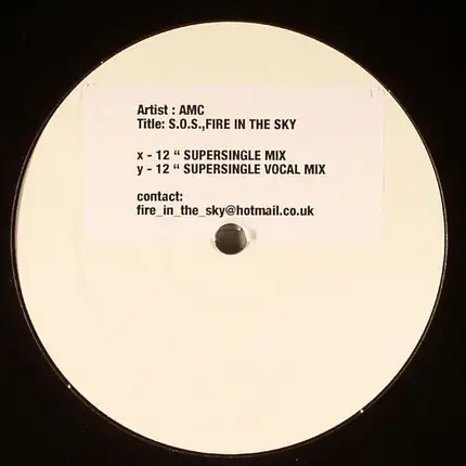Amc - S.O.S., Fire In The Sky