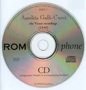 CD - Amelita Galli-Curci - The Victor Recordings (1930)