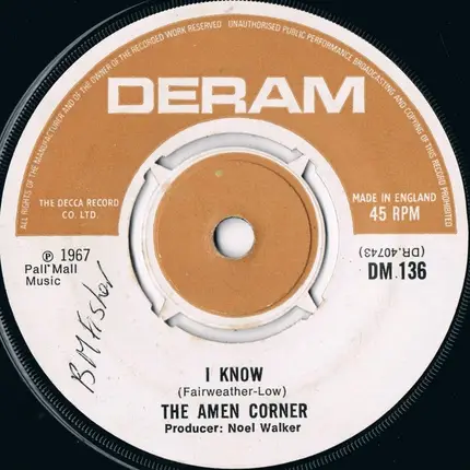 Amen Corner - Gin House