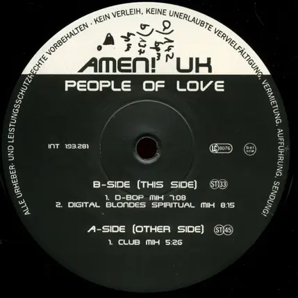 Amen! UK - People Of Love