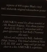 Double LP - Amenra - Live II - +insert