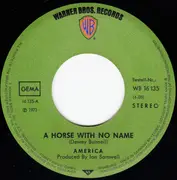 7'' - America - A Horse With No Name