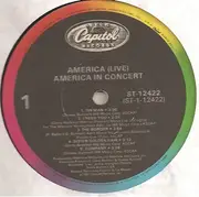 LP - America - America In Concert
