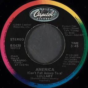 America - (Can't Fall Asleep To A) Lullaby