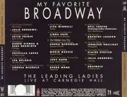 CD - American Theatre Orchestra - My Favorite Broadway - The Leading Ladies