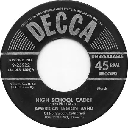American Legion Band - The Thunderer / High School Cadet