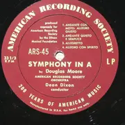LP - Moore / Thompson / American Recording Society Orchestra - Symphony No. 2 / Symphony In A