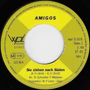 7inch Vinyl Single - Amigos - Santa Barbara / Wolken, Sie Ziehen Nach Süden