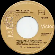 7inch Vinyl Single - Amii Stewart - You Really Touched My Heart / Closest Thing To Heaven