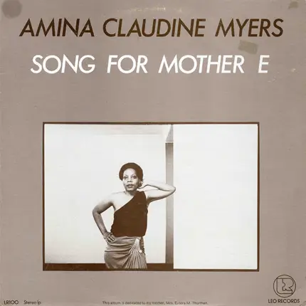 Amina Claudine Myers - Song for Mother Earth
