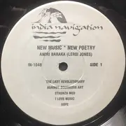 LP - Amiri Baraka , Leroi Jones With David Murray And Steve McCall - New Music - New Poetry