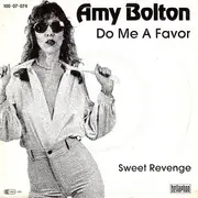 7inch Vinyl Single - Amy Bolton - Do Me A Favor - Red Transparent