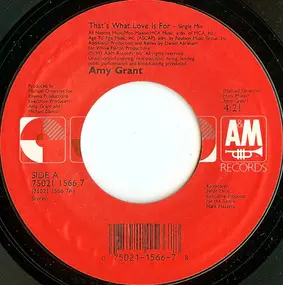 Amy Grant - That's What Love Is For