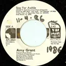 7inch Vinyl Single - Amy Grant - Stay For Awhile