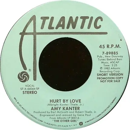 Amy Kanter - Hurt By Love