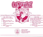 CD - Amy Marcy Cheney Beach , Arthur Foote - Royal Philharmonic Orchestra Conductor Karl Krueger - Symphony In E Minor (Gaelic) / Four Character Pieces After The Rubáiyát Of Omar Khayyám Op. 48