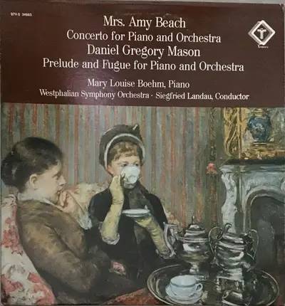Amy Beach / Westfälische Orchester - Concerto For Piano And Orchestra / Prelude And Fugue For Piano And Orchestra