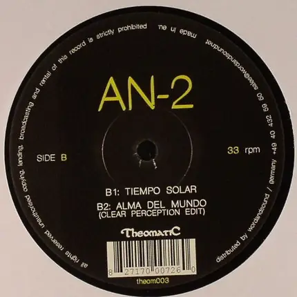 AN-2 - Alma Del Mundo