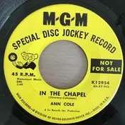 ann cole - In The Chapel