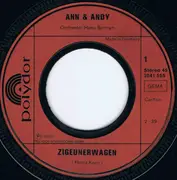 7inch Vinyl Single - Ann & Andy - Zigeunerwagen
