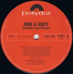 Ann & Andy - Ann & Andy