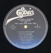 LP - Ann Burton With Louis Van Dyke Trio - Ballads & Burton - + OBI, INSERT
