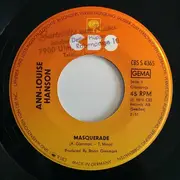7inch Vinyl Single - Ann-Louise Hanson - Masquerade / Under Tow