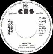 7inch Vinyl Single - Ann-Louise Hanson - Masquerade