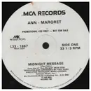 12inch Vinyl Single - Ann Margret - Midnight Message / What I Do To Men