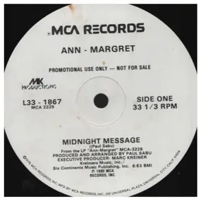 Ann-Margret - Midnight Message / What I Do To Men