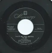 Ann McCormack - That's All That Matters To Me